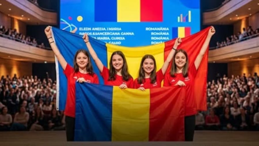 Patru adolescente au transformat România în campioana Europei la matematică. Performanță istorică la Olimpiada Europeană de Matematică pentru Fete