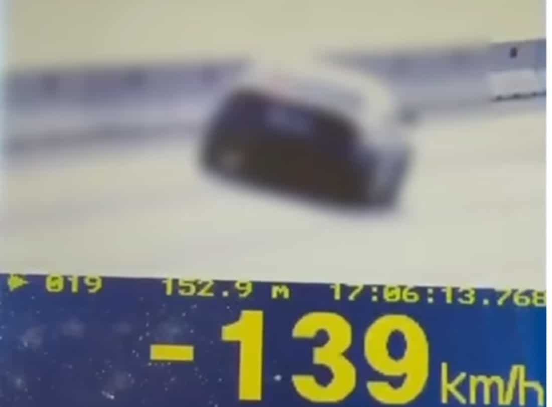 Șofer prins cu 139 km/h pe DN3, la ieșirea din Constanța spre Valu lui Traian. A rămas fără permis