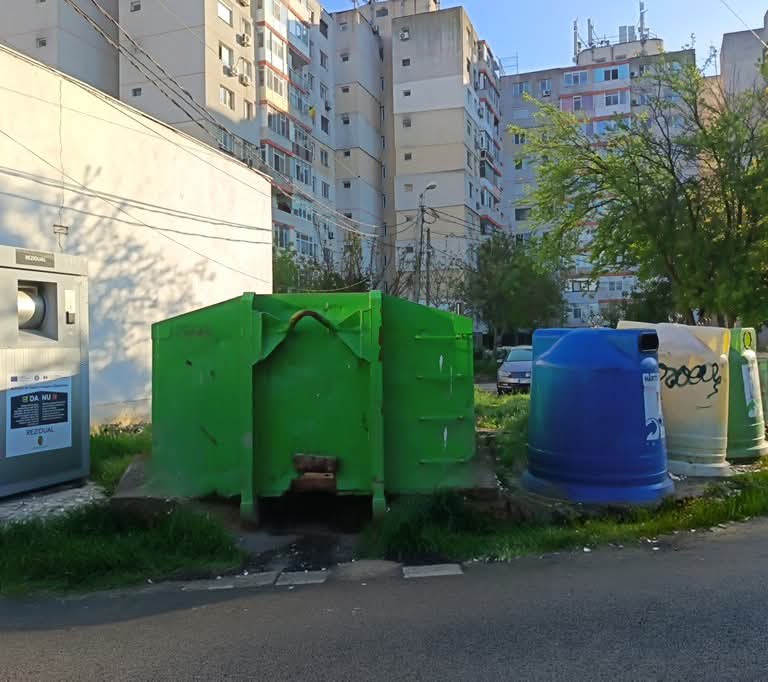 Depozitați gratuit deșeurile voluminoase în containerele de mari dimensiuni! Anunț pentru constănțenii din Tomis Nord