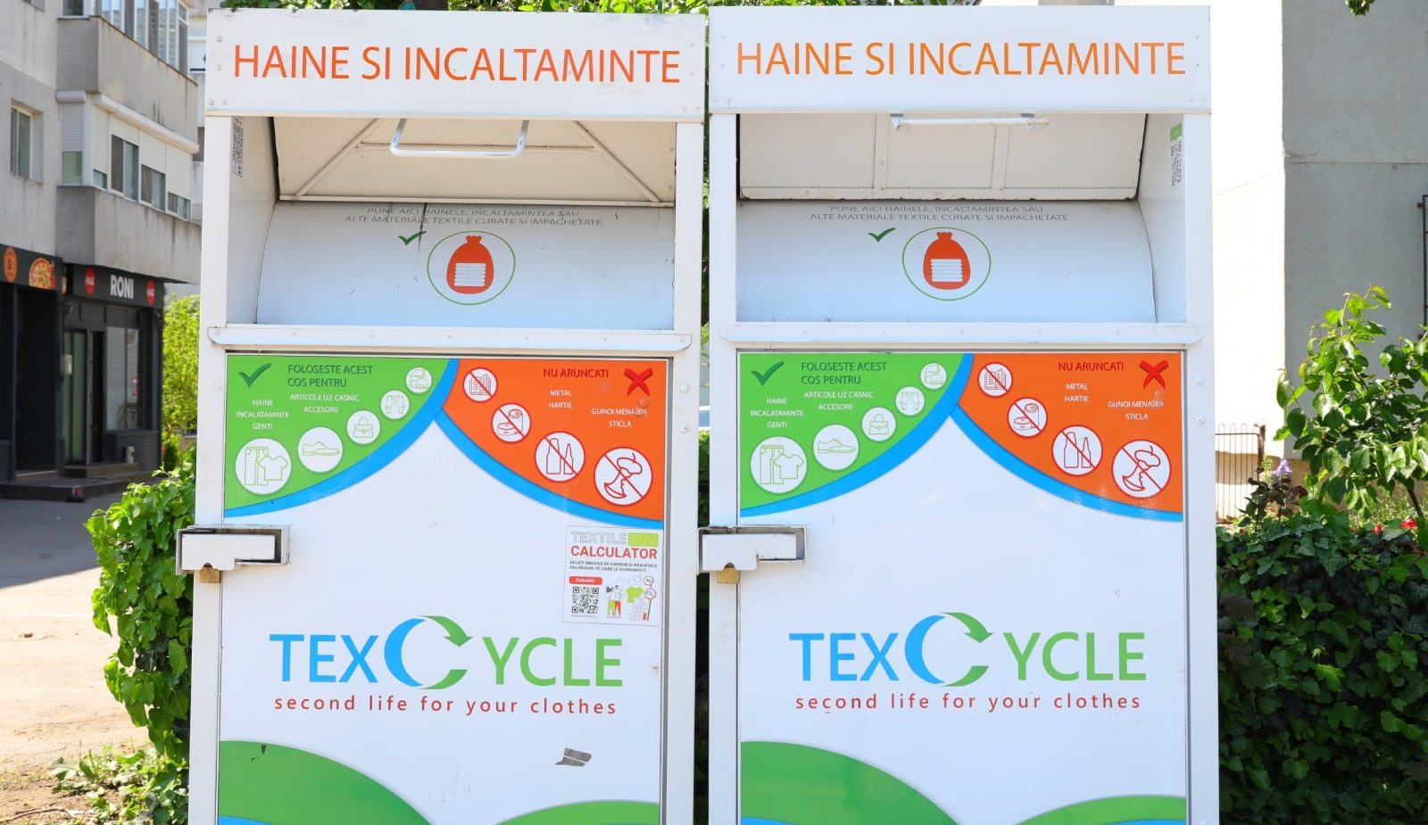 Unde poți duce gratuit hainele vechi în Constanța? Zeci de containere amplasate în tot orașul