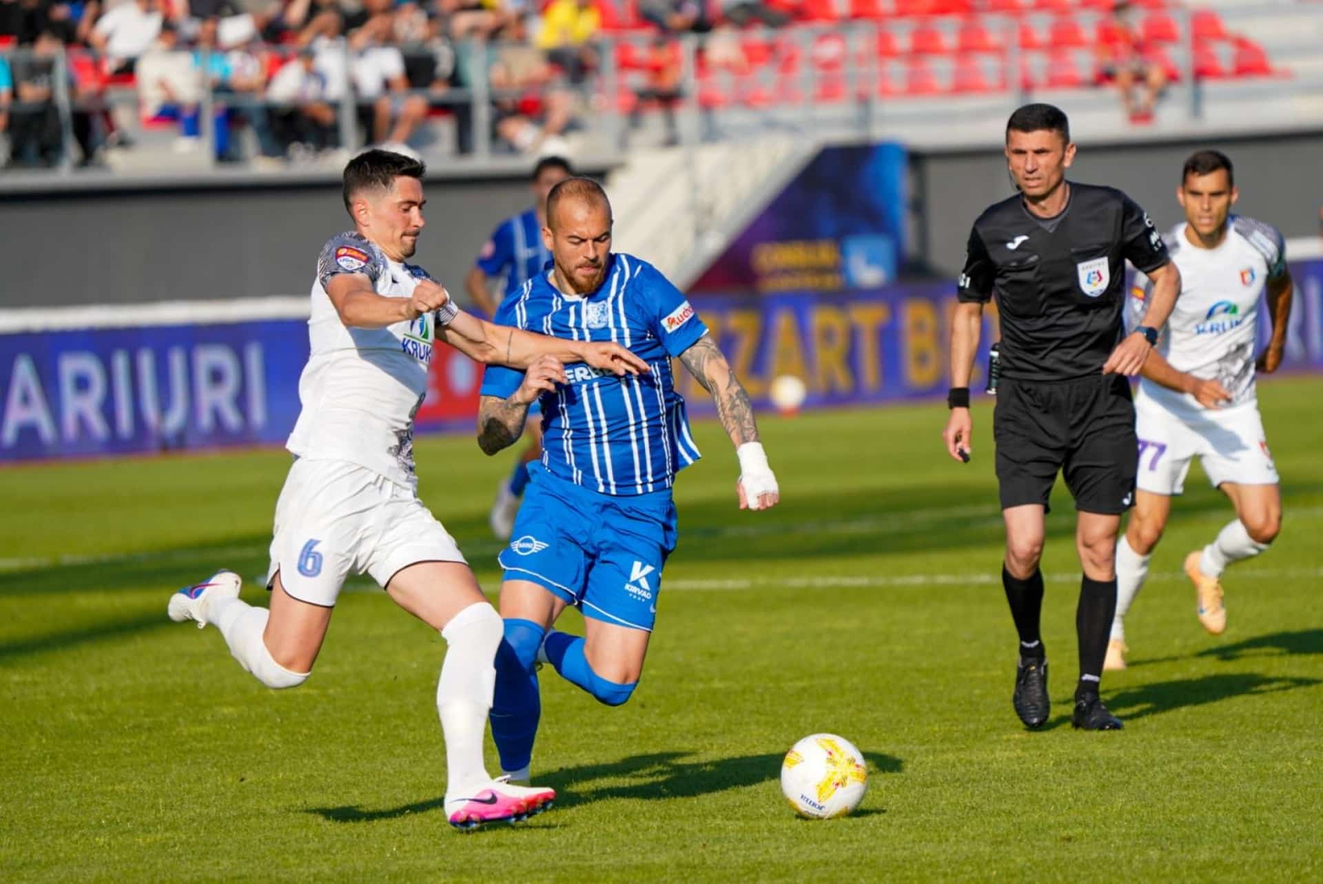 Baraj Liga 1: Chindia și Farul, egal incendiar 3-3 la Târgoviște
