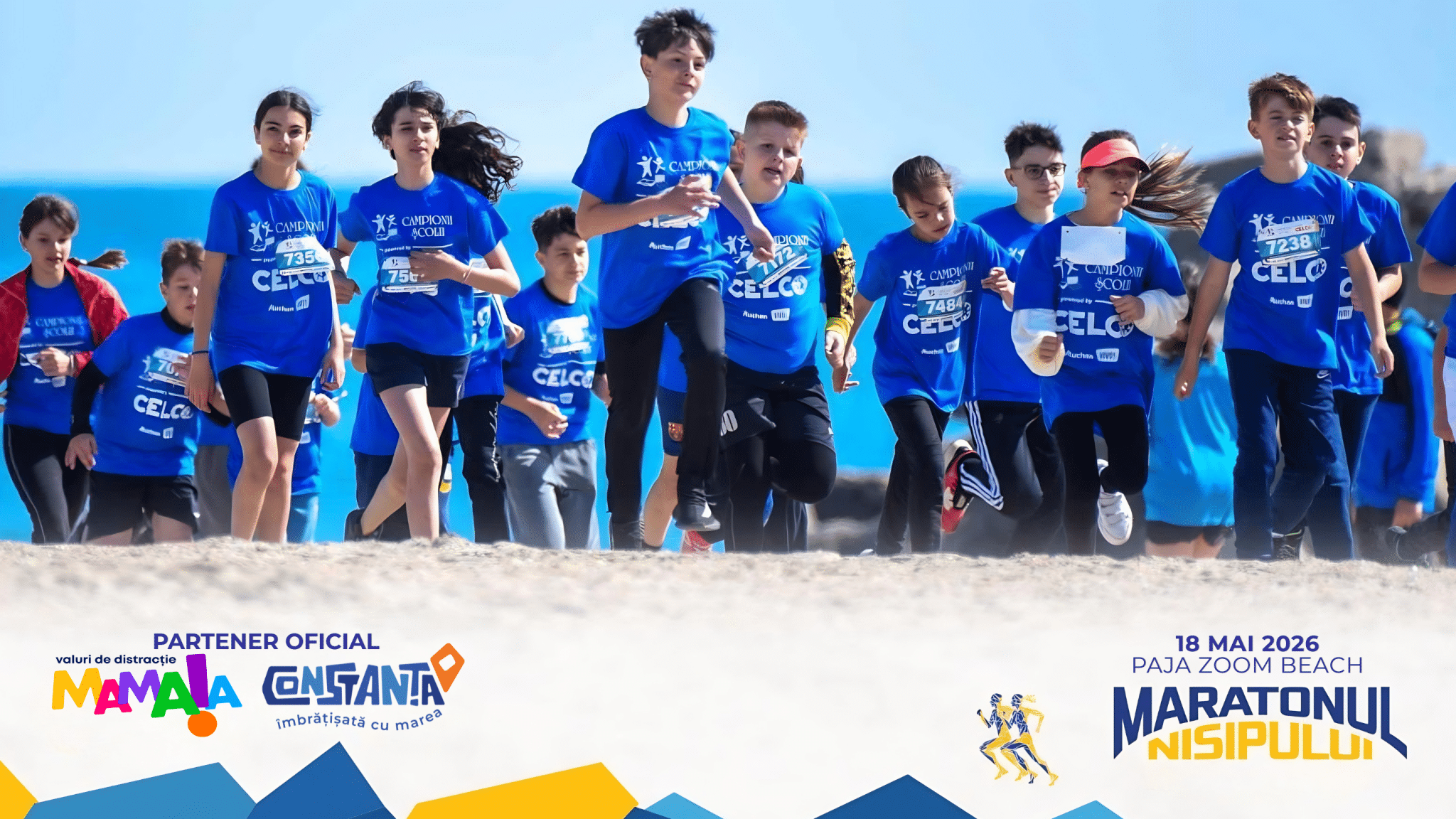 Start spectaculos de sezon estival la malul mării! Maratonul Nisipului aduce mii de participanți la Constanța