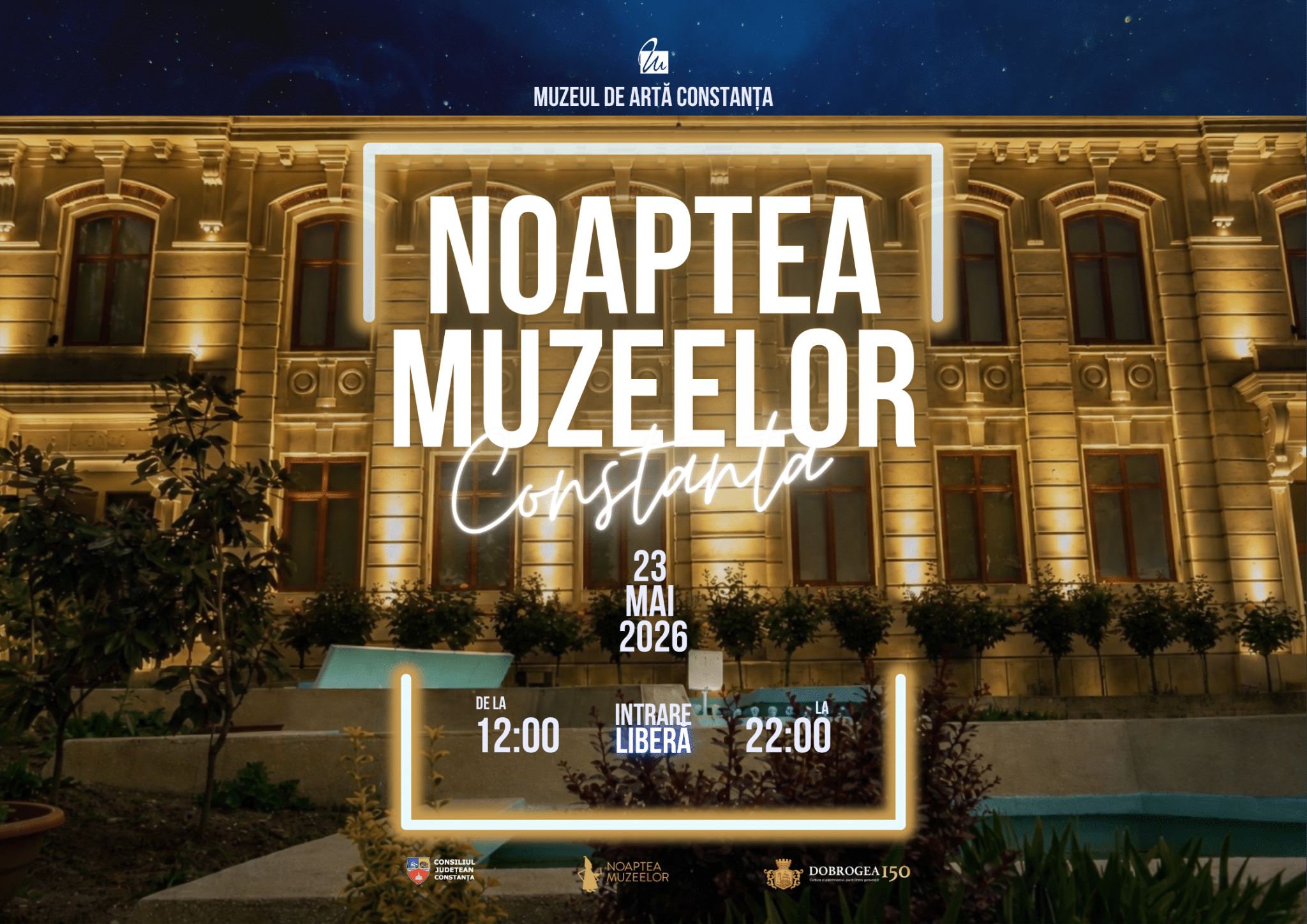 Noaptea Muzeelor 2026. Muzeul de Artă Constanța pregătește un program special pentru toate vârstele
