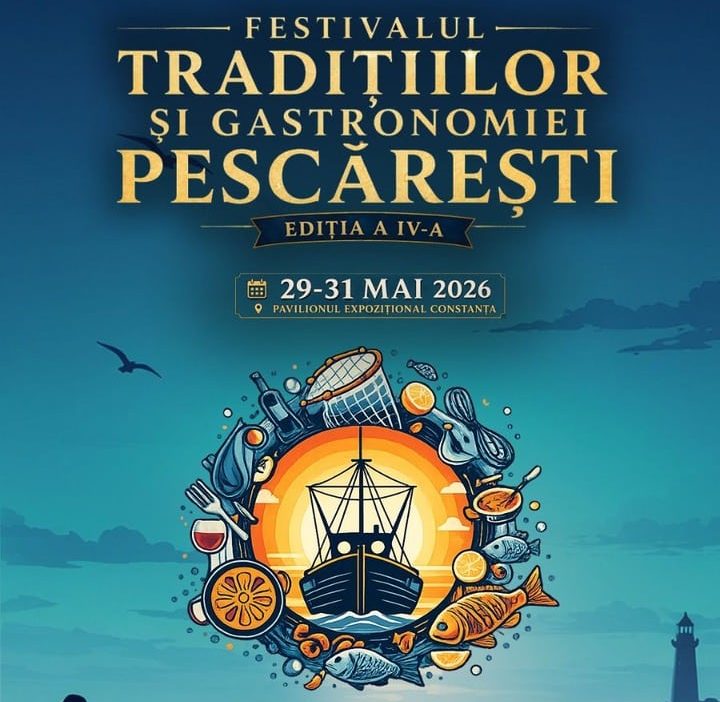 Festivalul Tradițiilor și Gastronomiei Pescărești – ediția a IV-a. Trei zile de experiențe culinare, tradiții autentice și momente artistice dedicate comunității dobrogene!