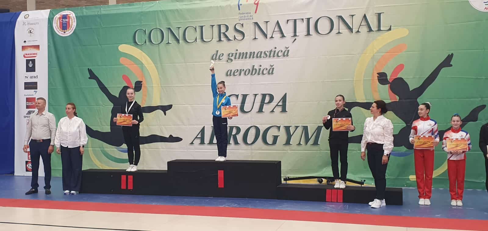 Gimnastica Aerobică este la înălțime la CSM Constanța!