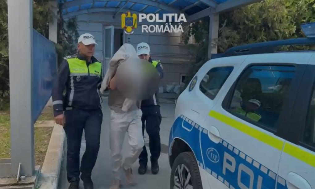 Șofer cu permisul suspendat și alcoolemie de 2,09 g/l, reținut după un accident pe A4 la Ovidiu
