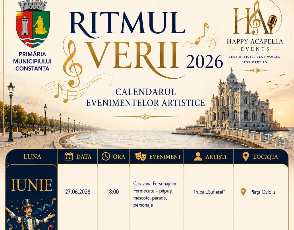 Vara la Constanța are un alt ritm. Intră și tu în „Ritmul Verii”!
