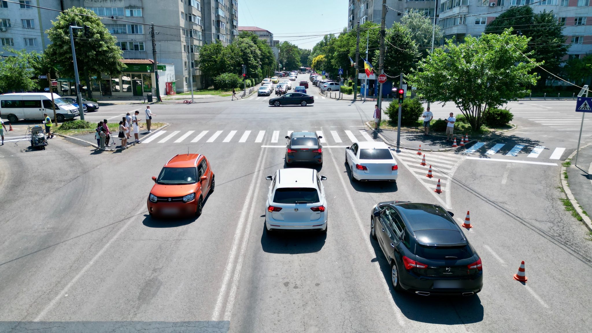 Schimbare importantă în traficul din Constanța: o trecere de pietoni a fost mutată și semaforizată