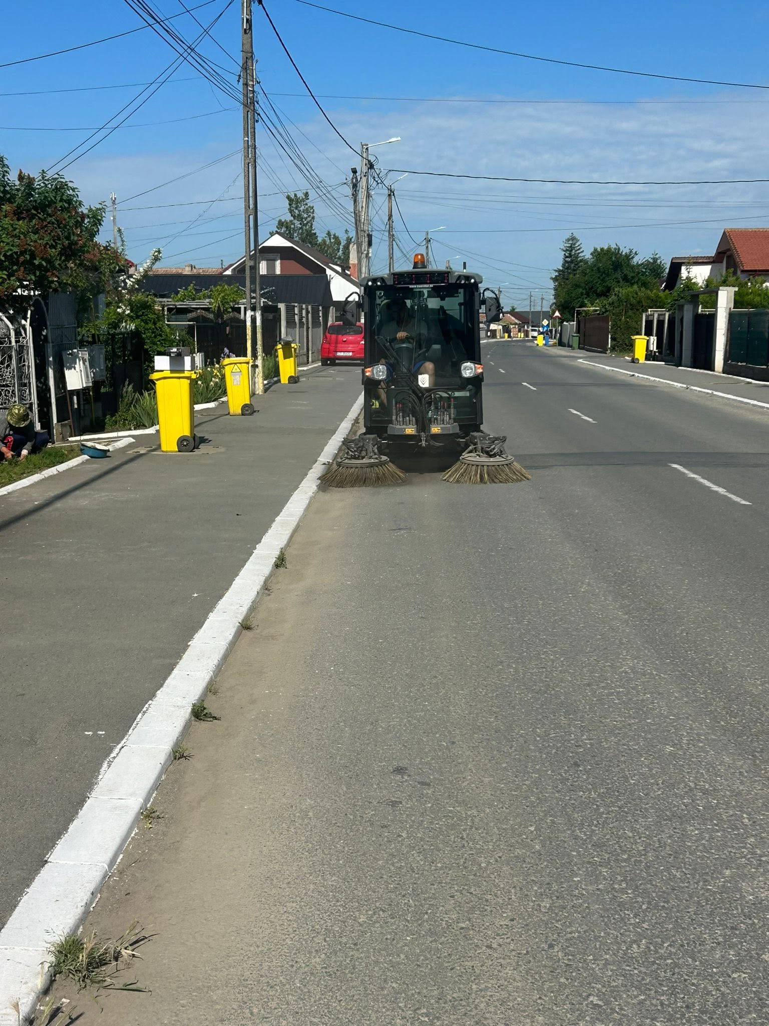 Gospodăria Comunală desfășoară lucrări de întreținere în Valu lui Traian