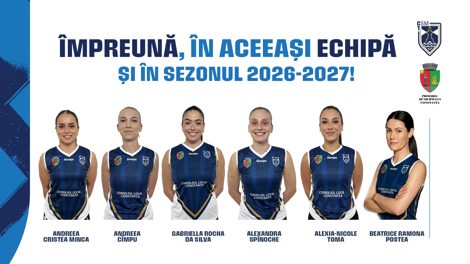 Mercato intens pentru echipa de volei feminin a CSM Constanța!