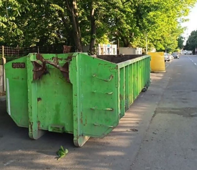 Containerele speciale pentru deșeuri voluminoase, amplasate în cartierul Brătianu