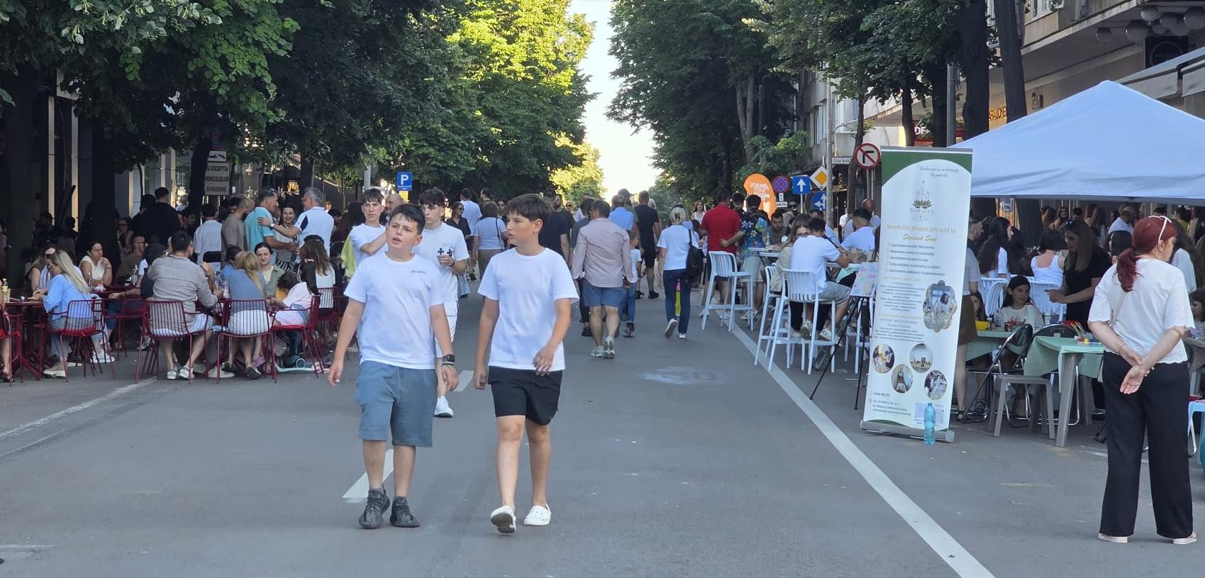 Tomis pietonal, în acest weekend. Centrul orașului, dedicat din nou pietonilor