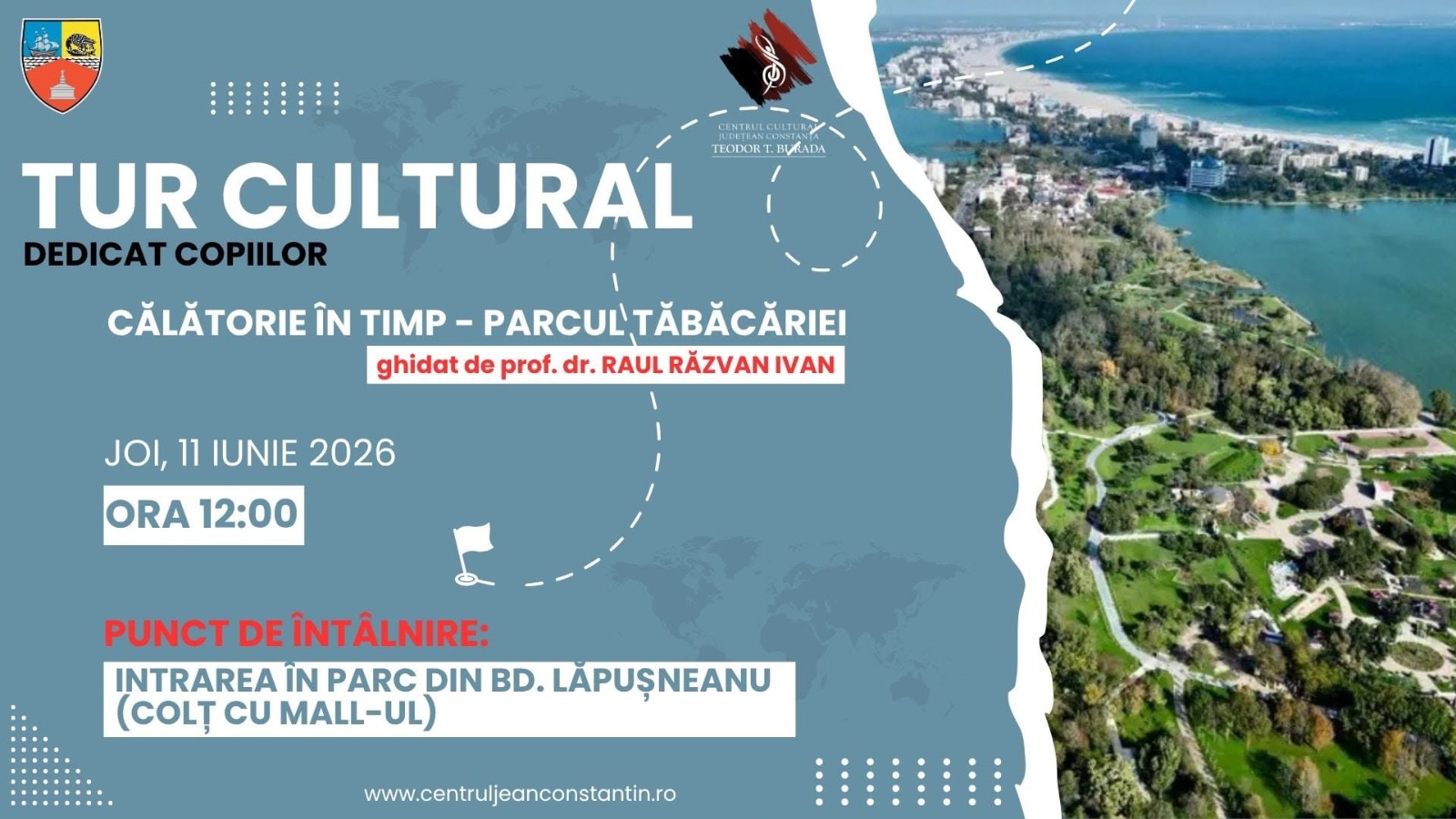 Călătorie în timp prin Parcul Tăbăcăriei – un tur cultural pe înțelesul copiilor