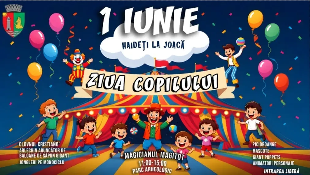 Parcul Arheologic, transformat de 1 Iunie într-un tărâm al copilăriei