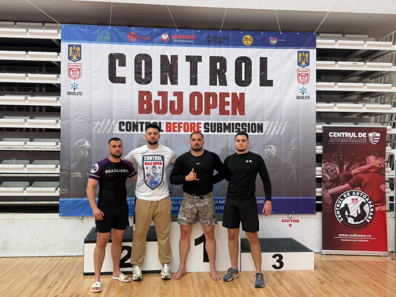 Polițiștii constănțeni, pe podium la o competiție națională de Brazilian Jiu-Jitsu dedicată structurilor de ordine publică