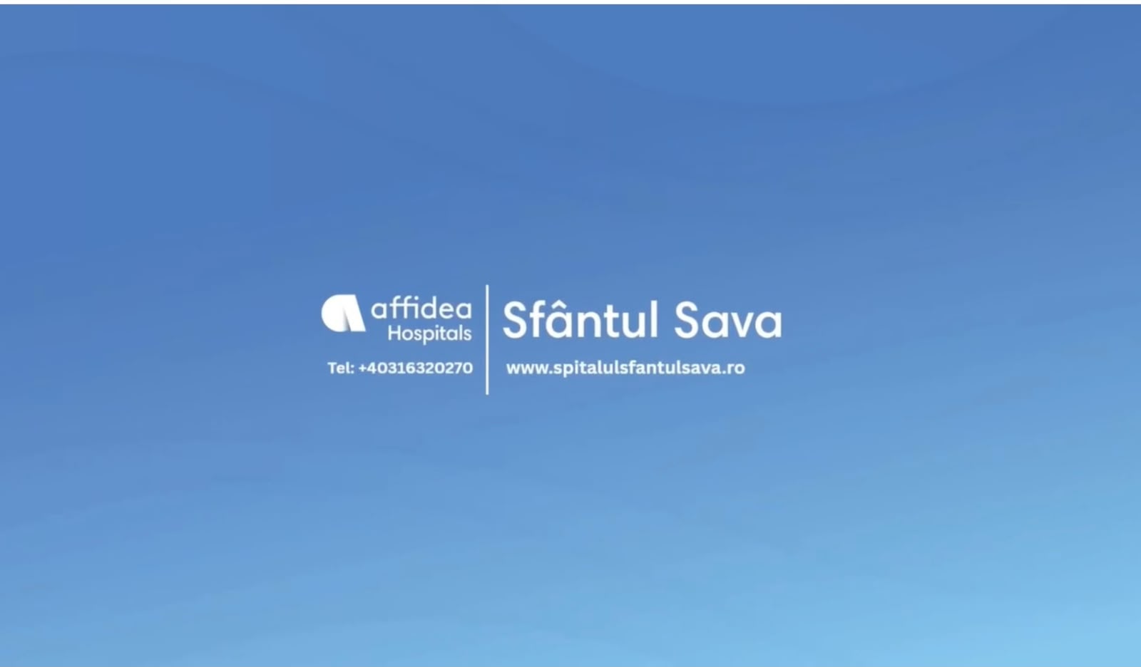 Spitalul Sfântul Sava, parte din Affidea Hospitals. Recuperare medicală pentru pacienții care au nevoie să își recapete independența