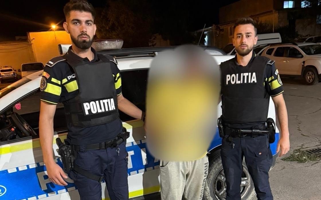 Tânăr de 24 de ani, reținut după ce ar fi furat o mașină, a condus fără permis și sub influența alcoolului