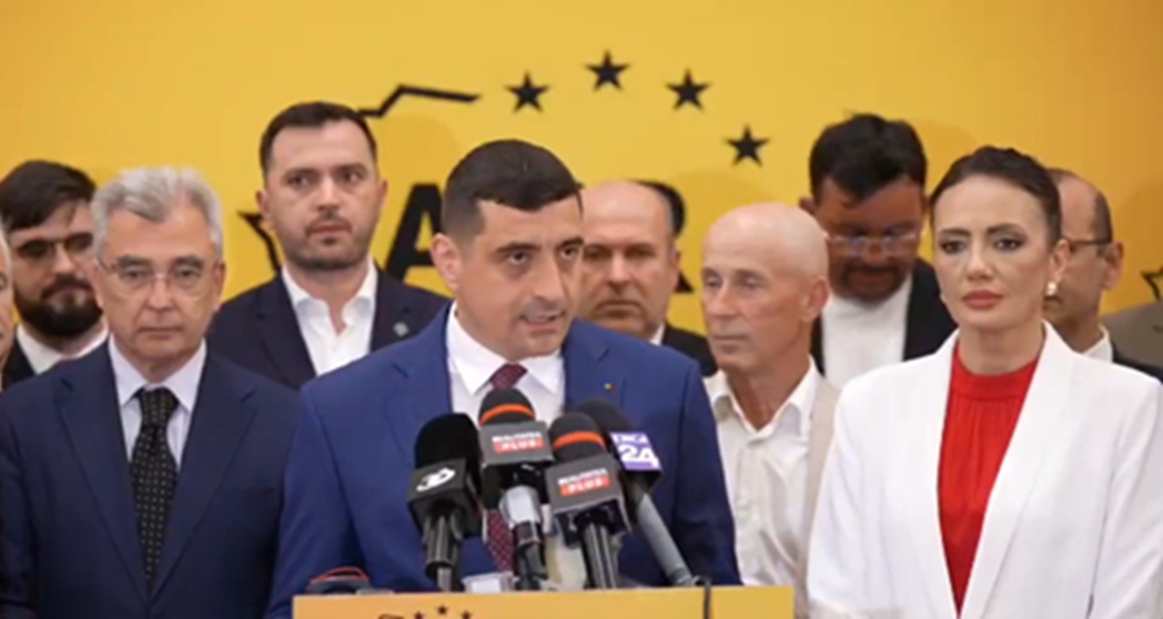 George Simion: AUR nu votează Guvernul Veștea. Ne-am bucura să existe un premier AUR