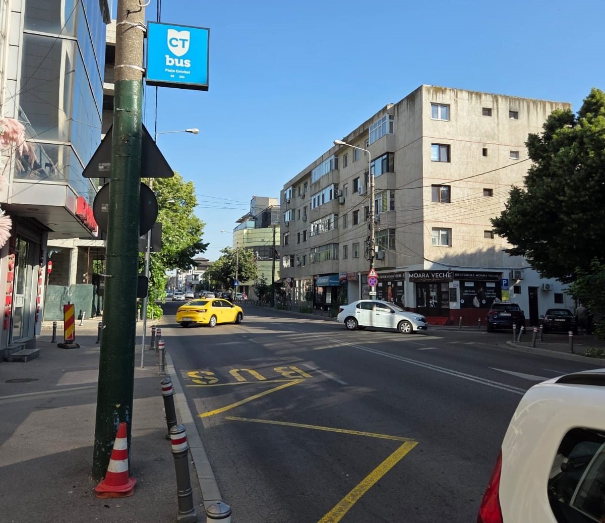 Anunț CT BUS! Stația „Piața Griviței” a fost relocată la poziția inițială