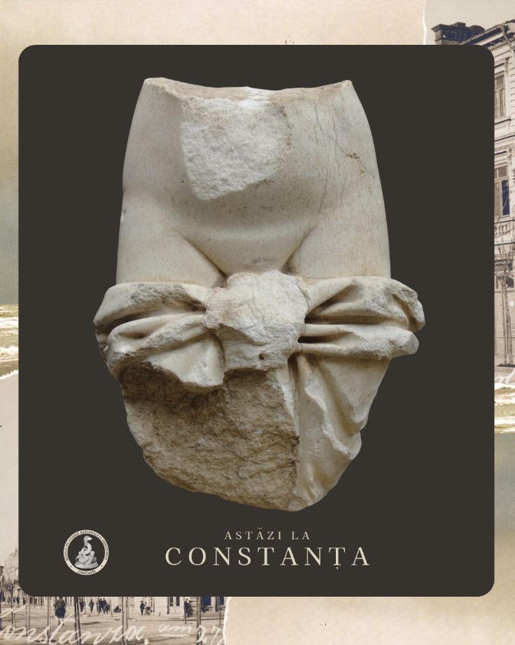 „Astăzi la Constanța”, calendar istoric 11 iulie. Afrodita din Tomis, una dintre cele mai valoroase piese