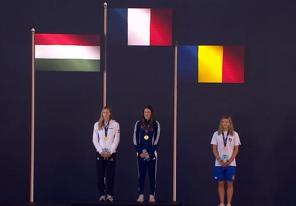 Medalie pentru înotul constănțean! Aissia Prisecariu, pe podiumul Campionatului European