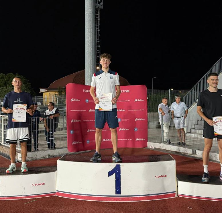 Atletul Mihai Alin Savlovschi, de la CS Medgidia, a câștigat Cupa României la atletism