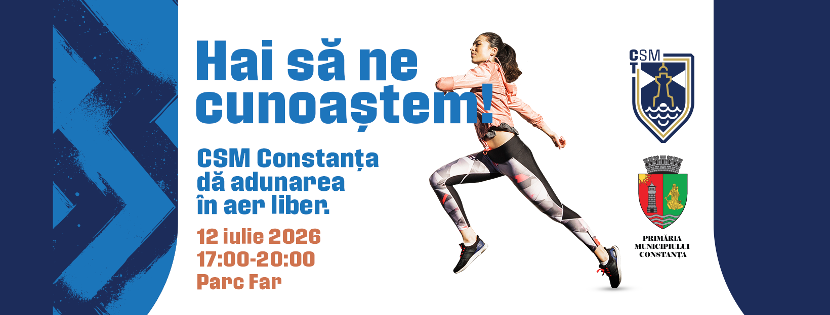 CSM Constanța organizează o după-amiază dedicată sportului în Parcul de la Far. Handbal, baschet, volei și box, în prim-plan
