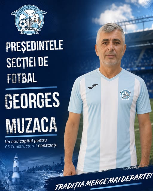Constructorul Constanța: Georges Muzaca preia conducerea
