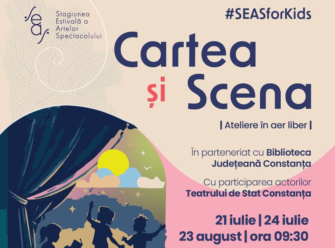 SEAS for Kids: „Cartea și scena” transformă lectura într-o aventură