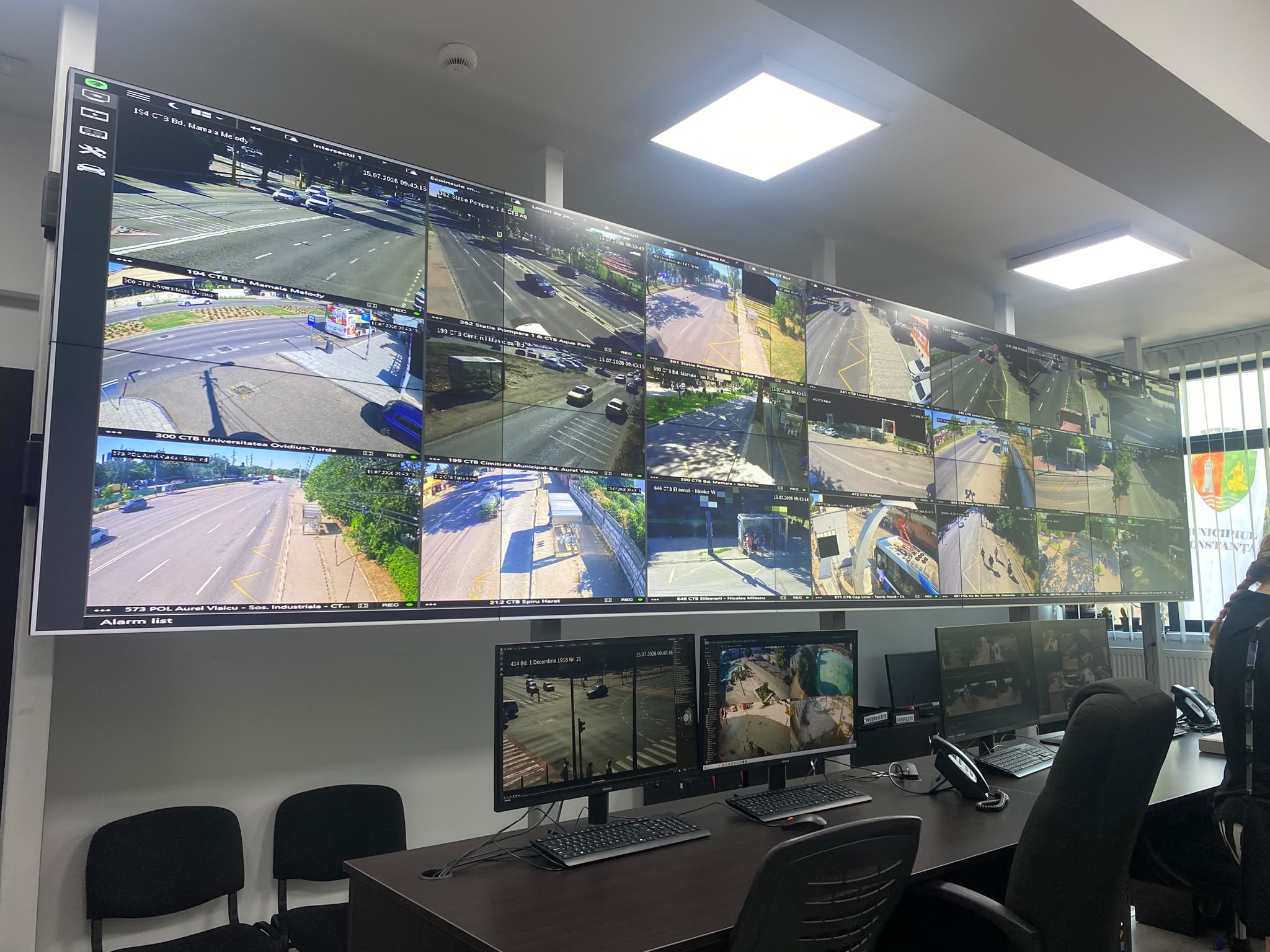 Atenție, constănțeni! Sute de camere vă supraveghează! Șeful Poliției Locale: „Îi îndemnăm pe toți cetățenii să respecte regulile. Oriunde în oraș pot fi filmați”