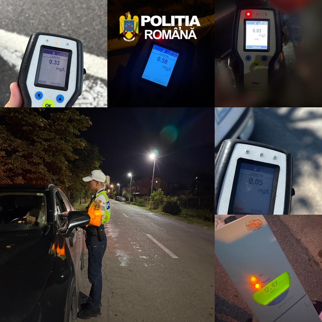 Controale ample pe șoselele din Constanța. 12 șoferi au rămas fără permis după ce au fost prinși băuți la volan