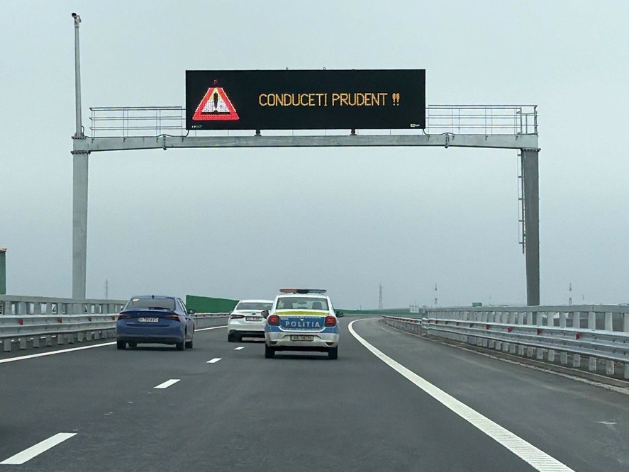 Atenție, șoferi! Restricţii de circulaţie pe Autostrada A7