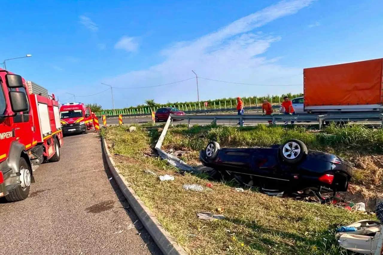 Tragedie pe Autostrada Soarelui! Un tânăr și-a pierdut viața