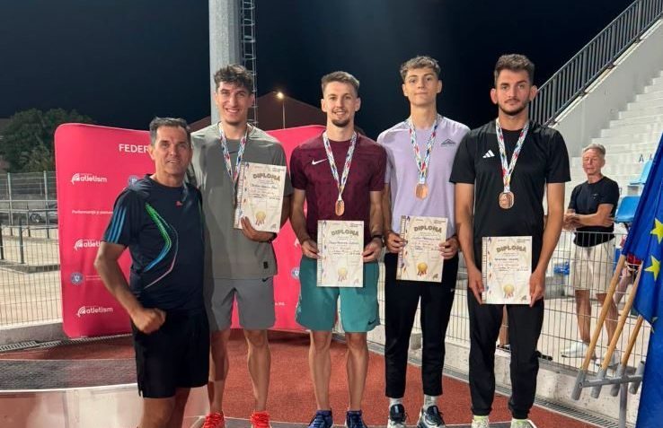 Patru atleți din Constanța, medalie de bronz la Campionatul Național de atletism pentru seniori