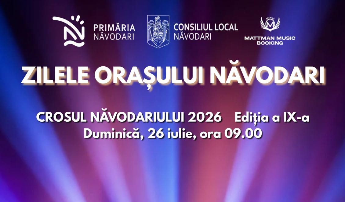 ”Crosul Năvodariului” vine cu o invitație la mișcare și sport!