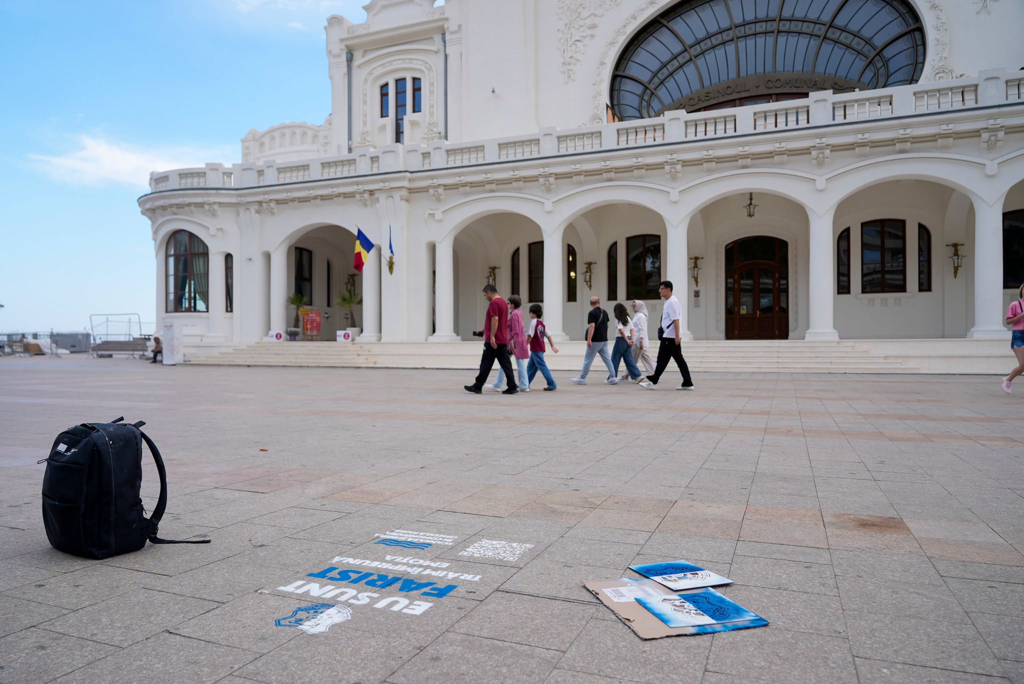 Farul Constanța, campanie cu coduri QR amplasate în oraș