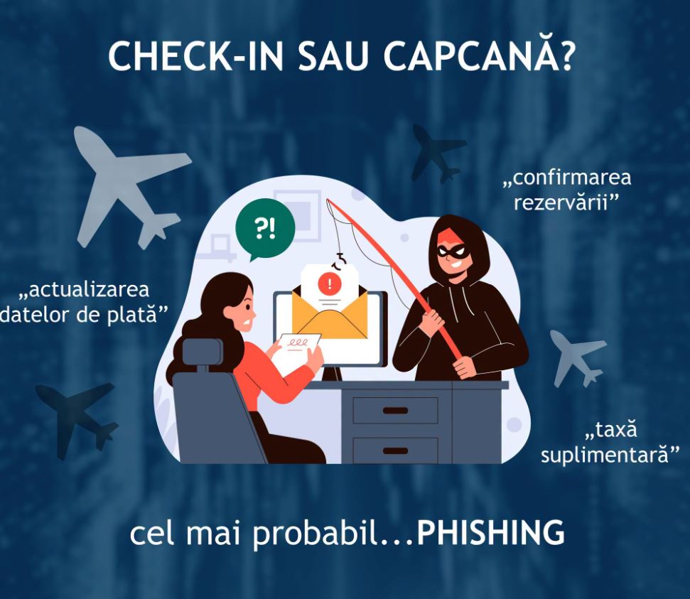 Vacanța poate deveni o capcană online. DNSC avertizează asupra fraudelor cibernetice