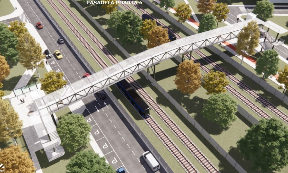 Proiect important pentru Constanța: pasarelă peste calea ferată între KM 4-5 și Poarta 6