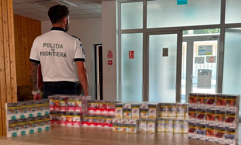 Captură de 17.000 de lei la frontiera cu Bulgaria. Aproape 11.000 de țigarete, confiscate
