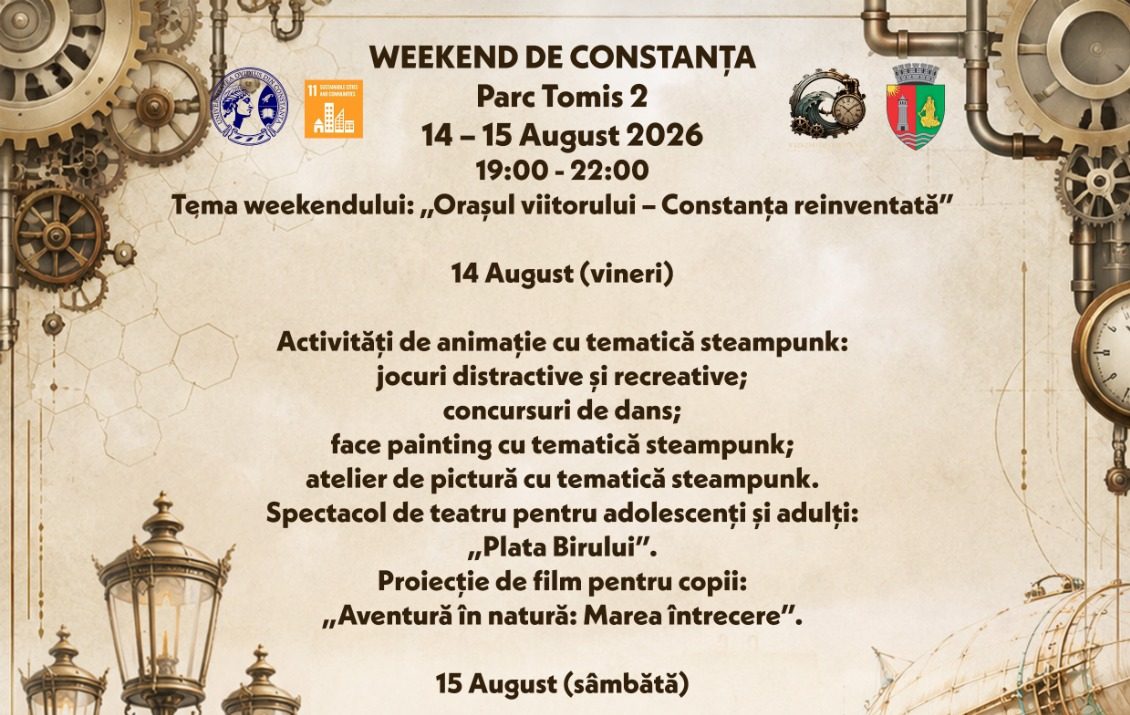 Weekend de Constanța aduce „Orașul viitorului” în Parcul Tomis 2