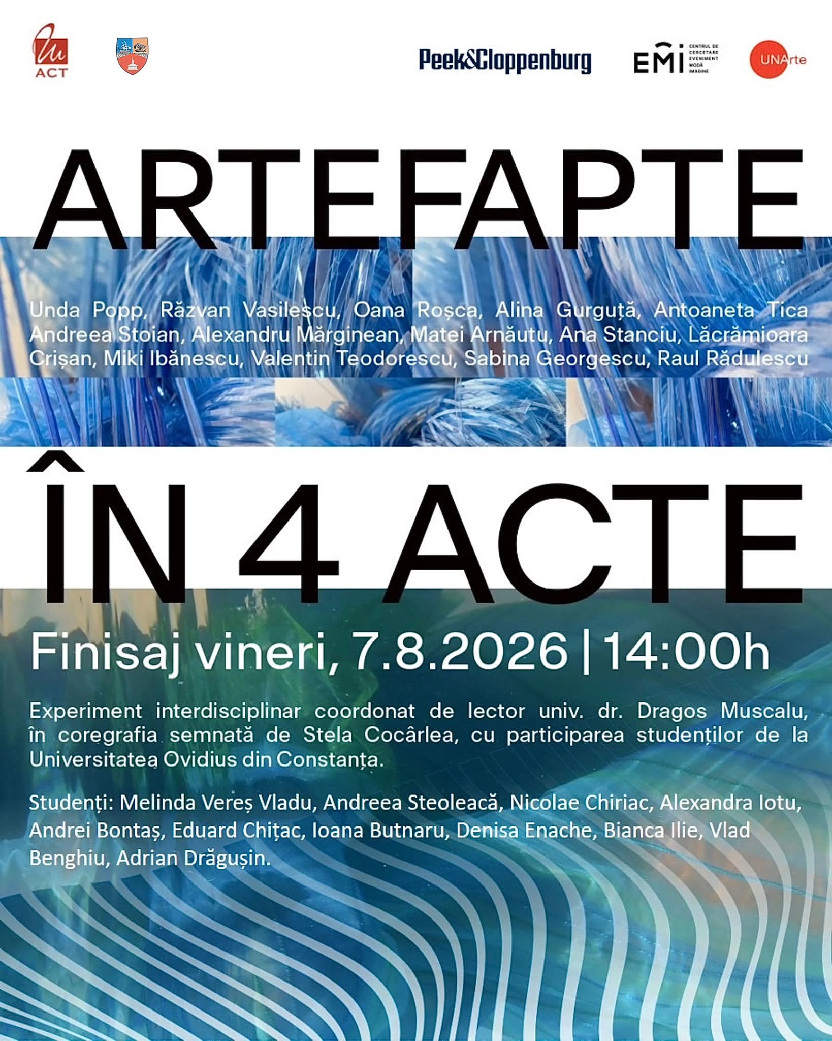 „ARTEFAPTE”, moda transformată în artă, la Muzeul de Artă Constanța