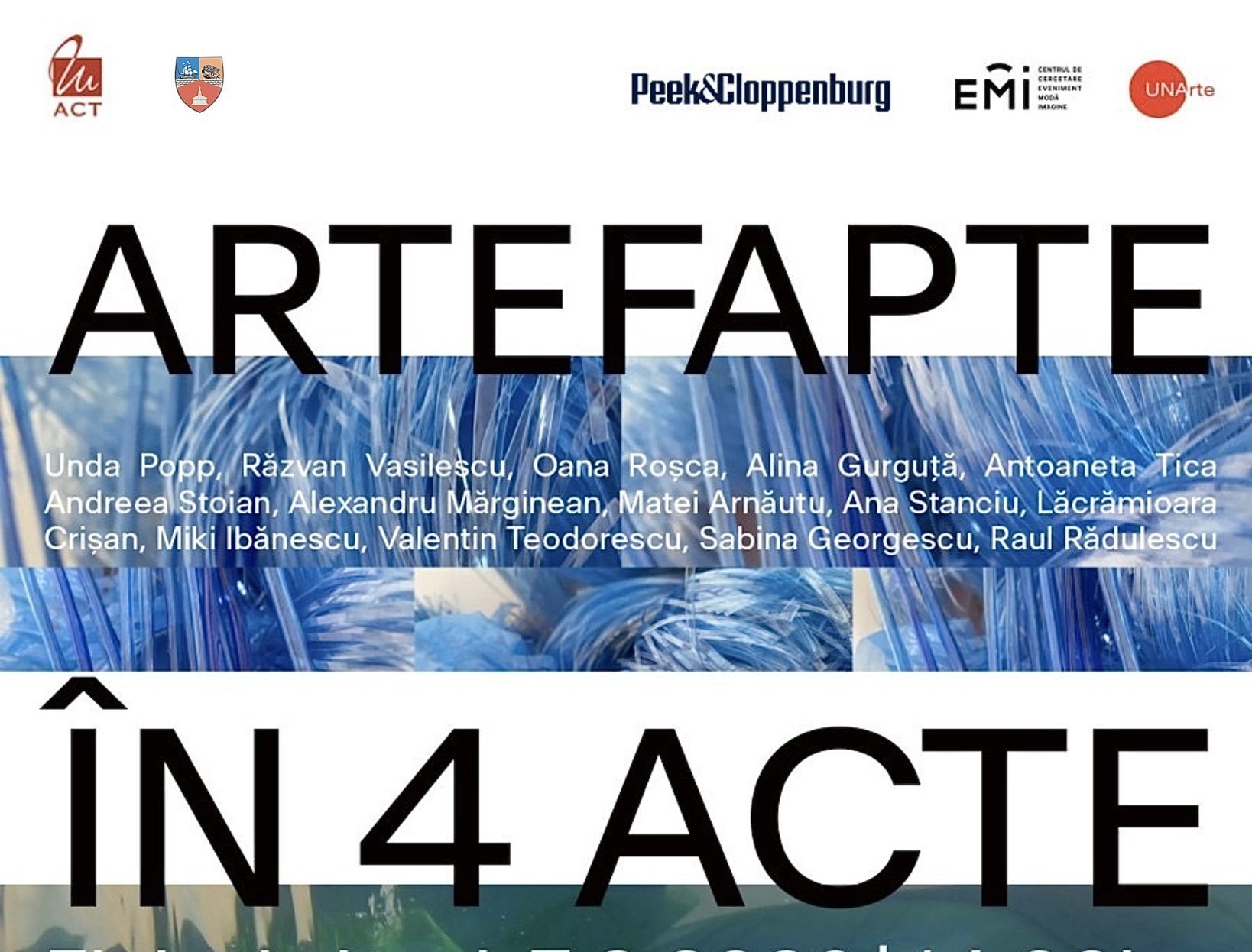 Ultima zi pentru a vedea expoziția ARTEFAPTE. Moda contemporană întâlnește arta la Muzeul de Artă din Constanța