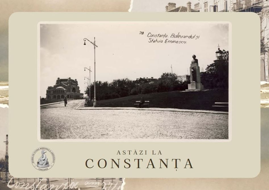 „Astăzi la Constanța”, calendar istoric 15 august. Serbările Mării, 30.000 de oameni și bustul lui Eminescu