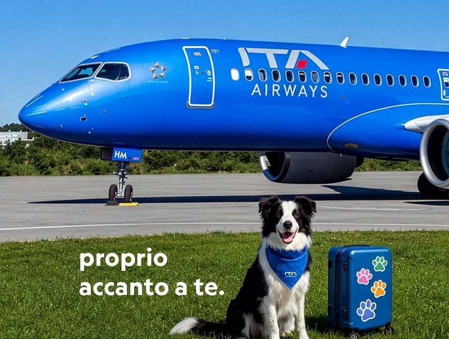 Adio, cala avionului! O companie aeriană permite câinilor de până la 30 kg să călătorească în cabină