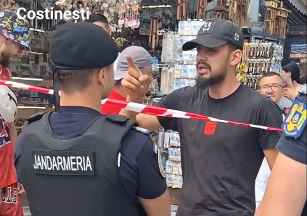 Scandal pe plaja din Costinești după descoperirea unei drone. Un turist s-a certat cu jandarmii: „Eu, dacă vreau, te dau afară”