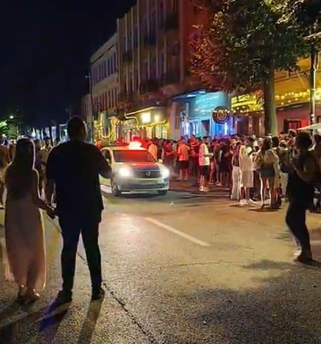 Tânăr amendat cu 2.000 de lei după protestul de pe bulevardul Tomis din Constanța