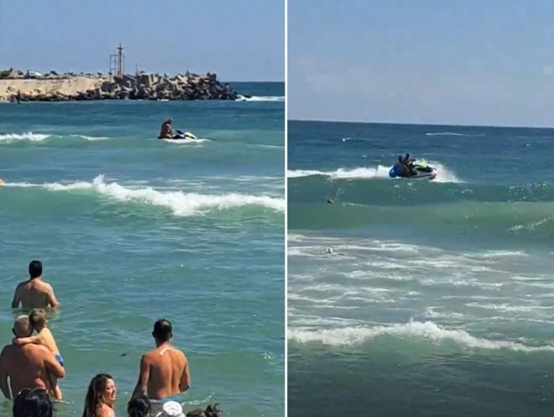 O fată de 13 ani, salvată din mare după ce curenții au dus-o în larg